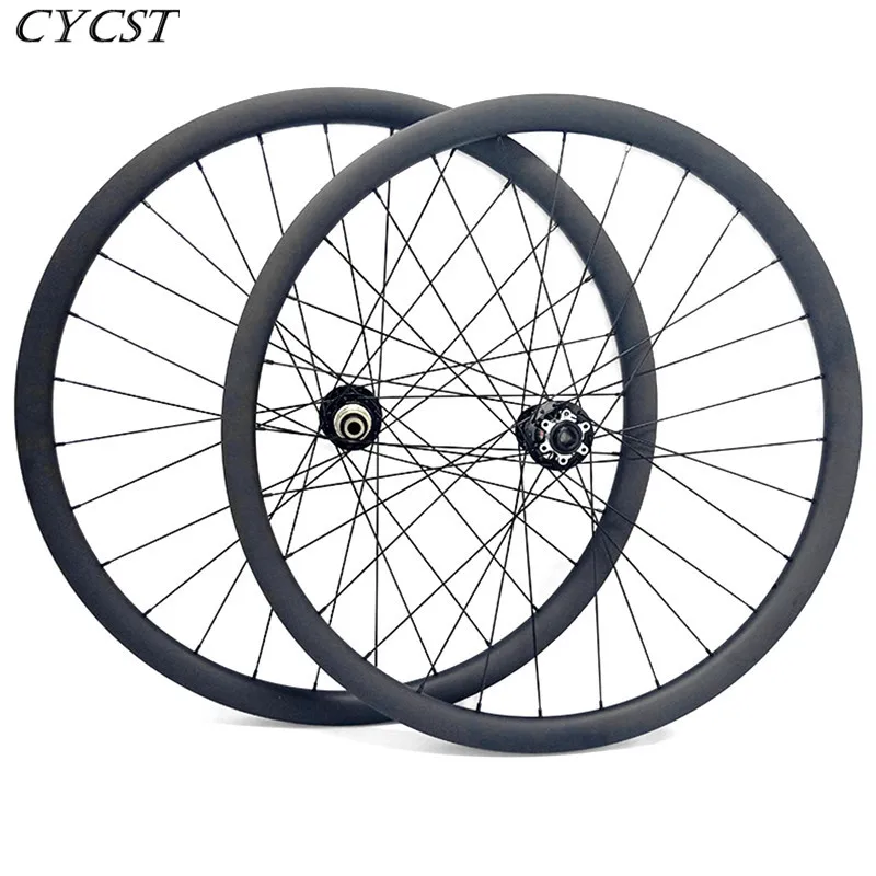 Бесплатная доставка 29er 35x25 мм MTB колеса карбоновые mtb дисковые бескамерные горный