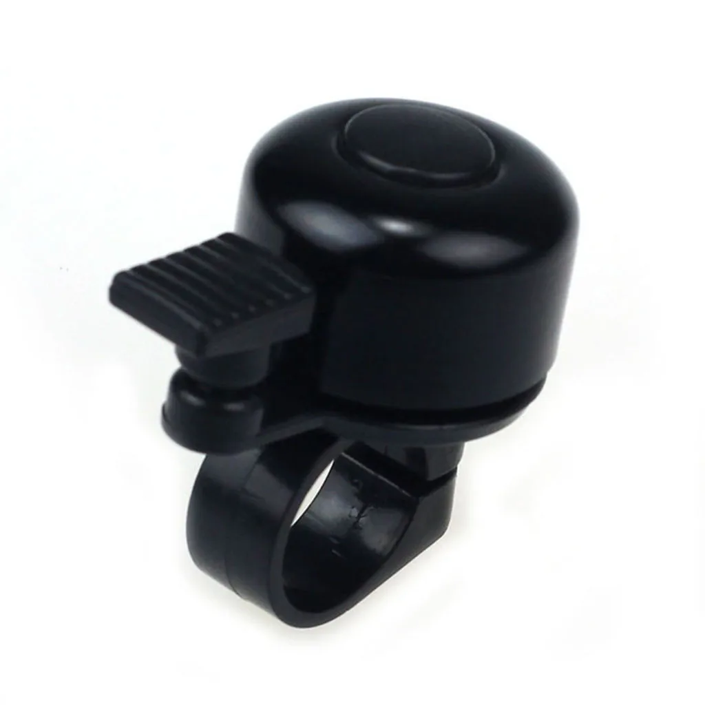 

48# 2pc Safety Cycling Bicycle Bell Handlebar Metal Ring Black Bike Bell Horn Sound Warning Alarm Riding Accessories Protective