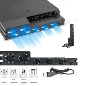 base support for sony playstation play station ps 4 pro ps4 pro stand control cooler cooling fan game console accessories holder free global shipping