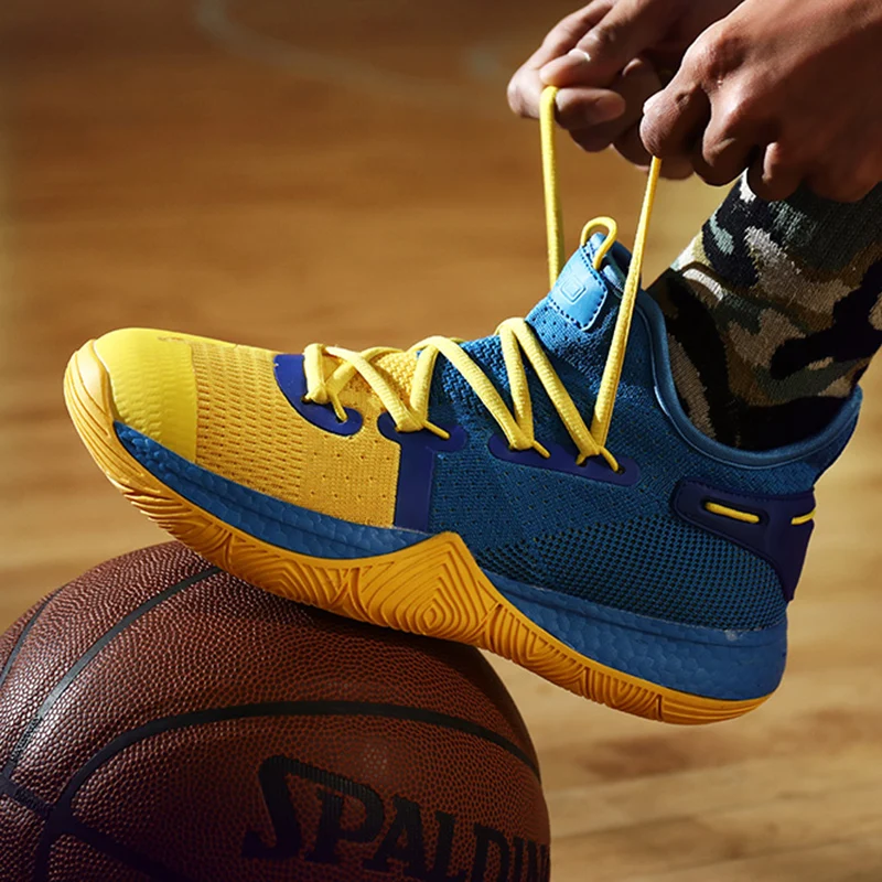 

Men Basketball Shoes 2020 New Unisex Basketball Sports Buffer Shoes High Quality Couple Sneakers Shoe for Male Size 35-46