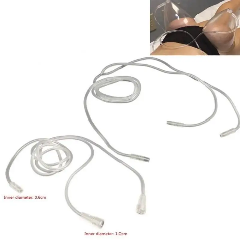 

1pc Y Shaped Silicon Pipe for Vacuum Breast Cups Connection Breast Enlarge Beauty Device Vacuum Cupping Therapy Beauty Machine