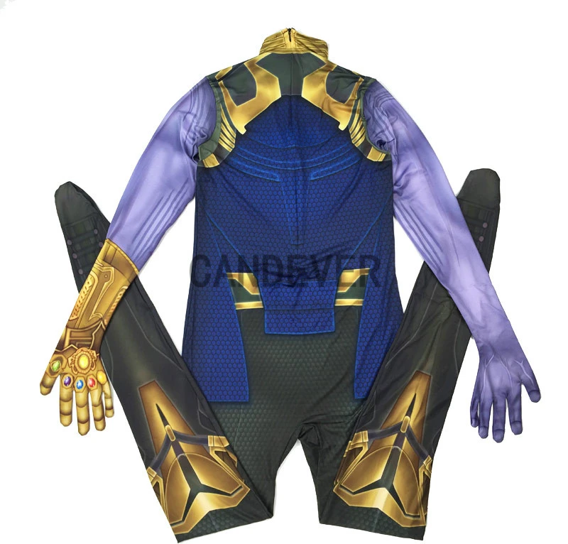 Новинка Детский костюм Таноса Маска бесконечности перчатка с крагами костюмы на