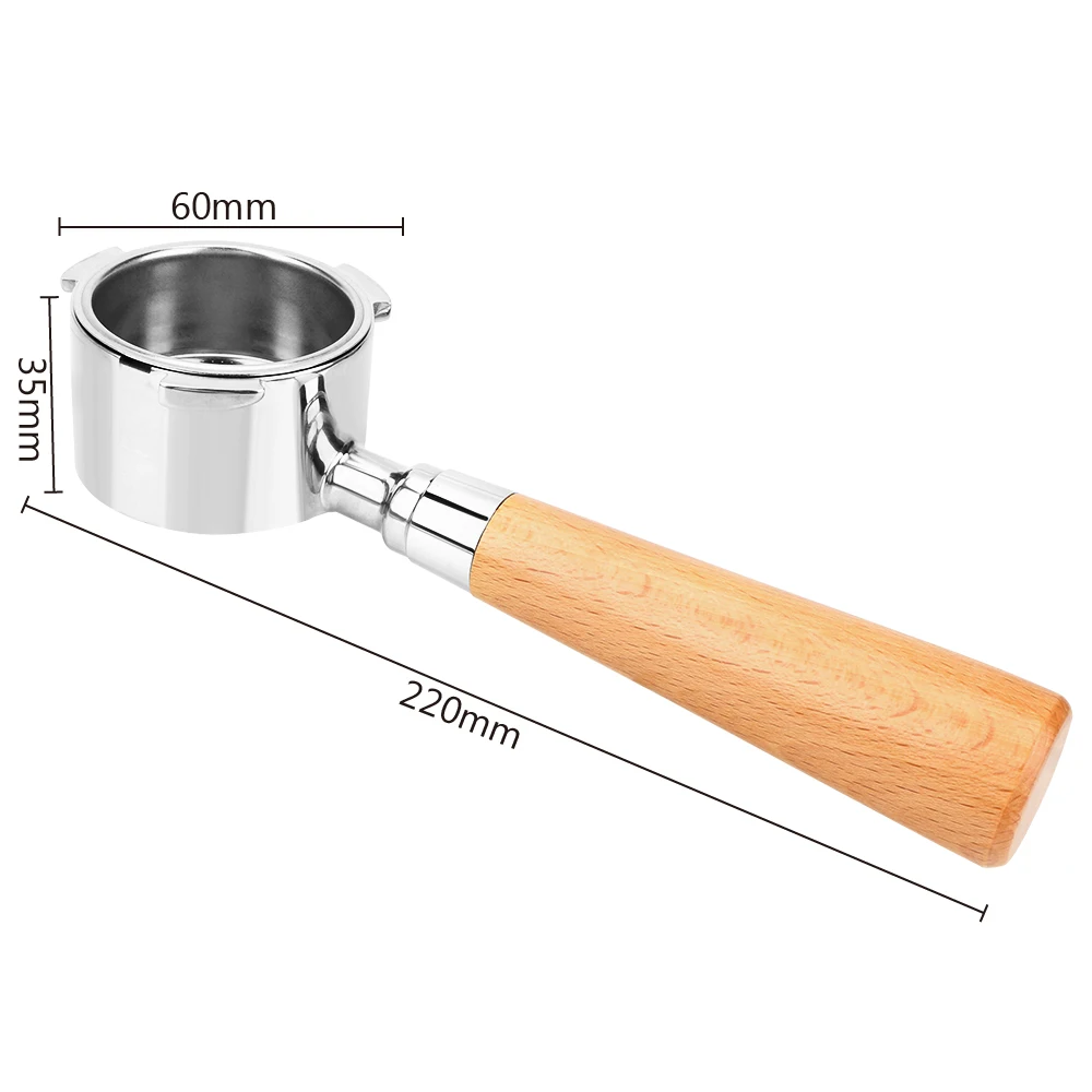 

NICEYARD Coffee Bottomless Portafilter for Delonghi EC680/EC685 Filter 51MM Replacement Filter Basket Coffee Accessories