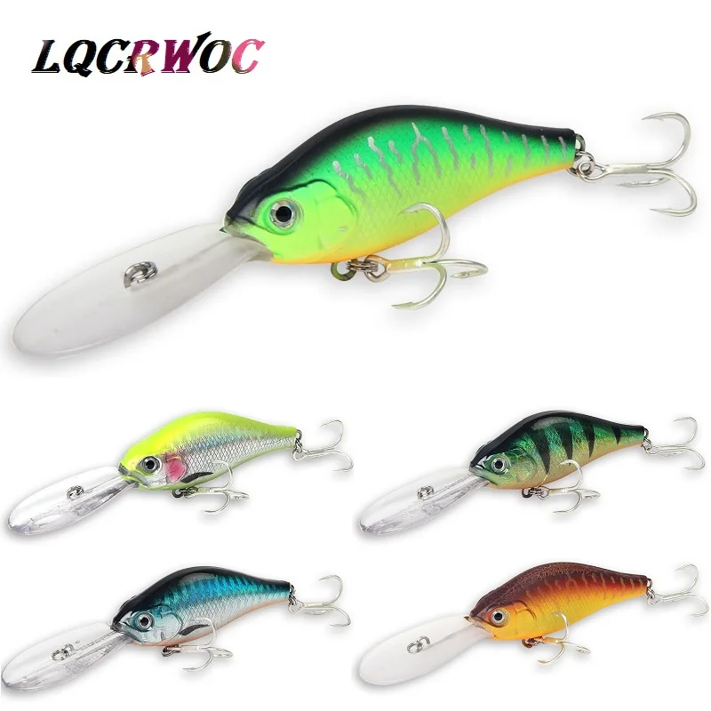 Crankbait 70 мм Вес: 9 гр рыболовная приманка swimbait качели шум вибрации приманки