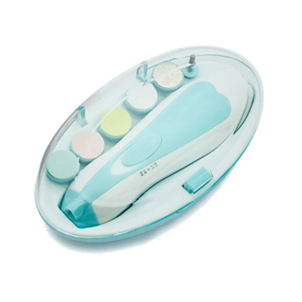 

Energy-saving Ergonomic Design Electric Nail Clipper Manicure And Pedicure Nail Clippers Grooming Set With LED Light