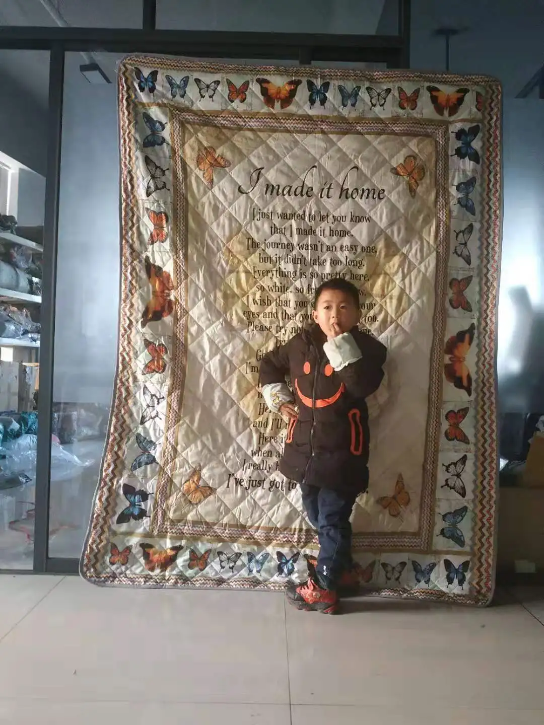 JaneYU я сделала его домой 3D печатных Стёганое одеяло Одеяло Queen 180x200 см Размеры