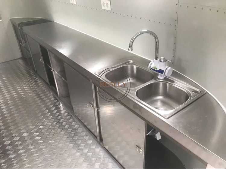 Нержавеющая сталь Airstream пищевой грузовик питание Airstream ЕС стандартный пищевой прицеп