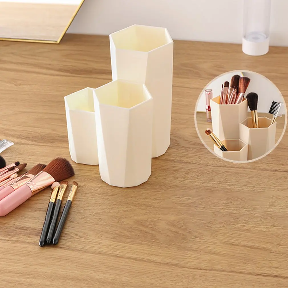 1 шт. настольная многофункциональная косая Вилка Кисть для макияжа ручка баррель