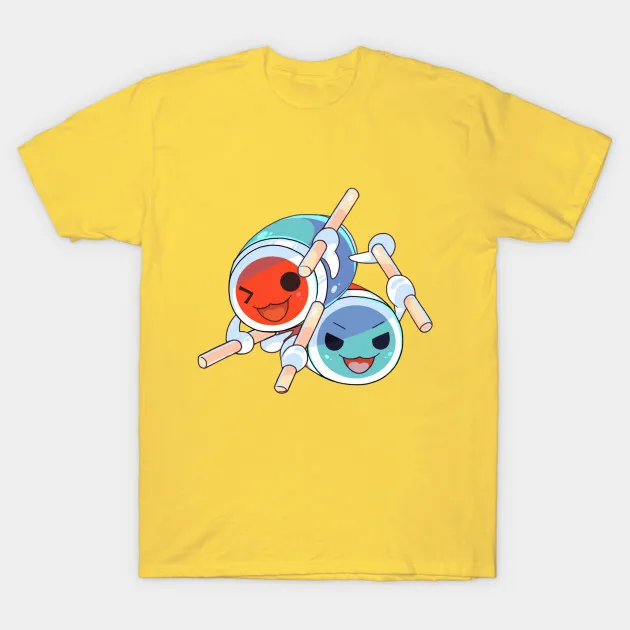 

Men t-shirt Taiko no Tatsujin Don Katsu tshirt Women t shirt