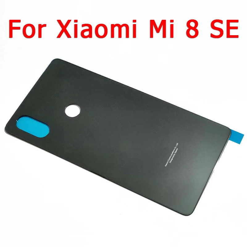 Оригинальная задняя крышка батарейного отсека для Xiaomi Mi 8 SE корпуса с клейкими