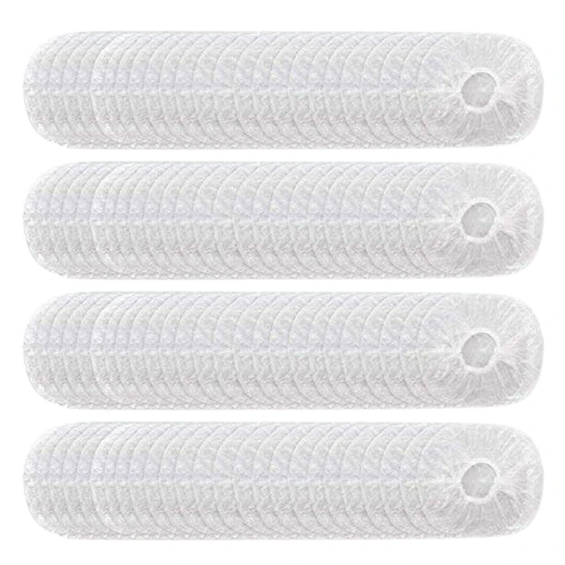 

100 шт. многоразовые эластичные растягивающиеся крышки для мисок, контейнеры для пищевых продуктов, растягивающиеся крышки для оставшейся е...