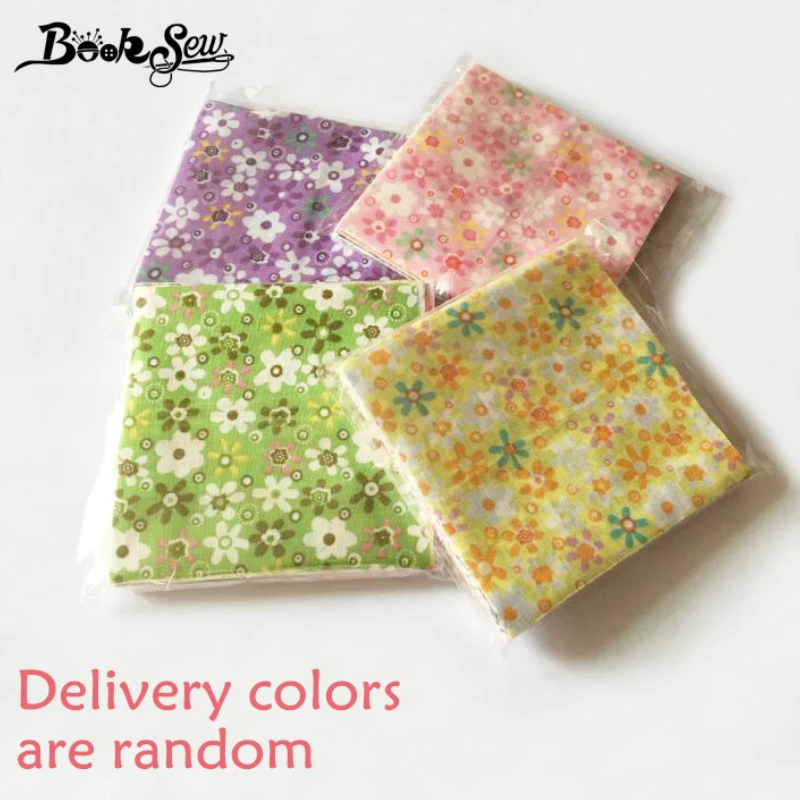 Booksew 30 шт./лот 10 см x очаровательный пакет из хлопчатобумажной ткани Лоскутная