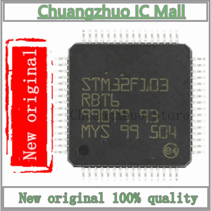 1 шт./лот STM32F103RBT6 STM32F103 RBT6 LQFP-64 микросхема новый оригинальный | Электроника