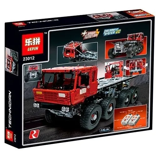 Конструктор Lepinblocks Tatra 813 Trial Truck 8x8 Technic совместим с Лего 1963 LN 23012|Соединяющиеся