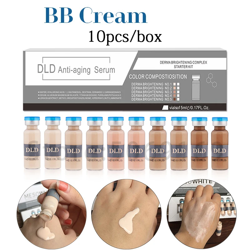 

Organic Formula BB Cream Glow Meso Hyaluronic Acid Moisturizing Smoothing Ampoule Serum Korean Makeup Essence for Brightening