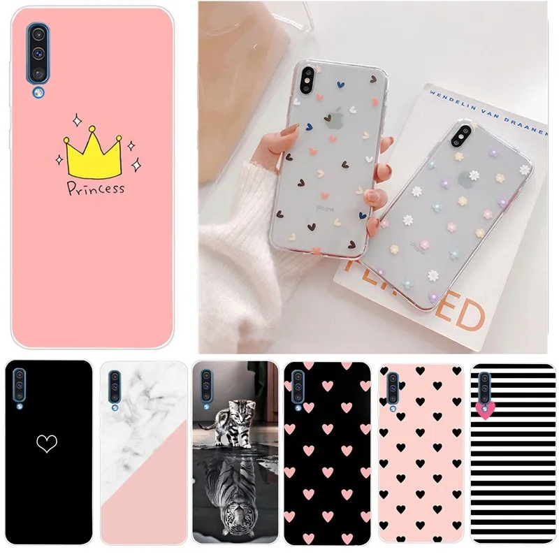 Силиконовый чехол для Samsung Galaxy A50 A505 A505F с мультипликационным принтом A11 A01 A21S A30 S10 E
