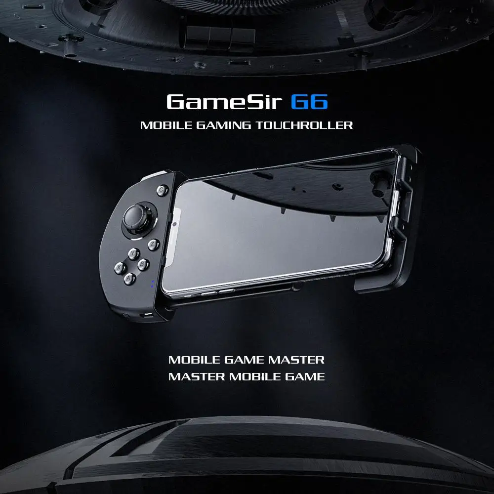 GameSir G6 мобильный игровой Touchroller беспроводной контроллер с ультра-тонким 3D джойстиком G-Touch технология для iOS для игр PUBG