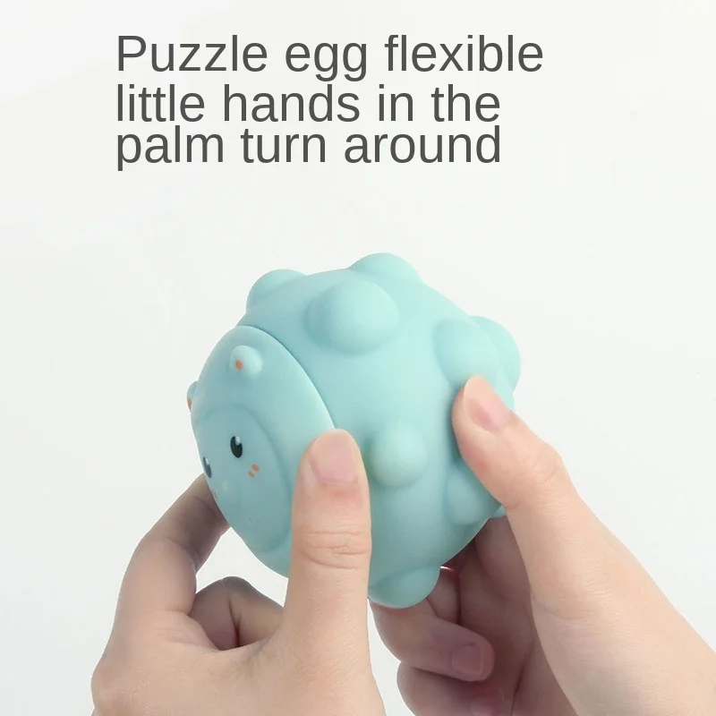 

Montessori Bath Toy For Kids 2 To 4 Years Old Baby Soft Sensory Ball For Toddler 0 12 Months Teether Ball Rattles Grasp Toy Gift