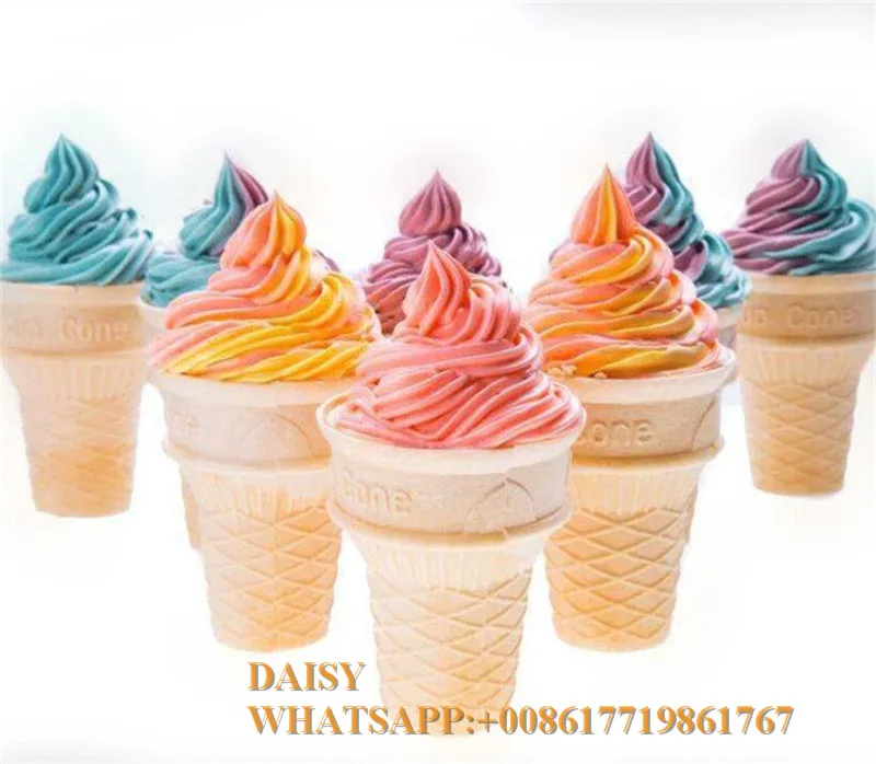 Коммерческий Настольный итальянский торговый автомат для производства мягкого