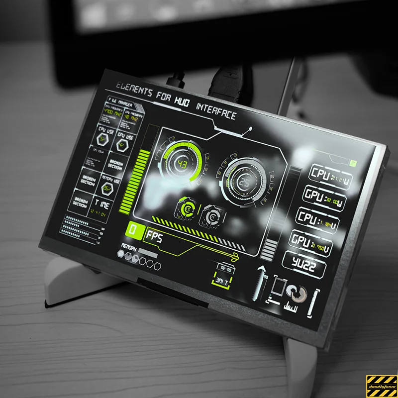 Nvarcher DuPont для микро USB 1024*600 7 дюймовый IPS HD Экран AIDA64 мониторинга среднего