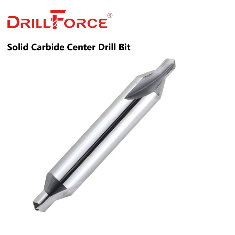 Drillforce 1 шт. A1 A6 твердосплавные центральные сверла набор сверл типа Зенковка фаска