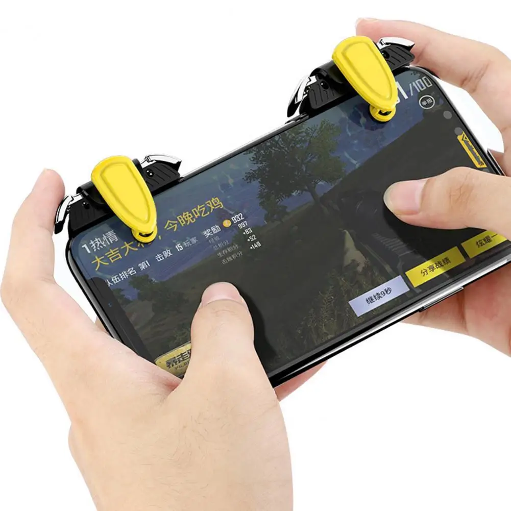 

2Pcs X15 Mobile Game Controller Gamepad Trigger Buttons Joystick Accessory