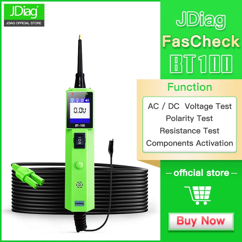 JDiag Оригинальный Автомобильный Электрический цепная система тестер для легковых