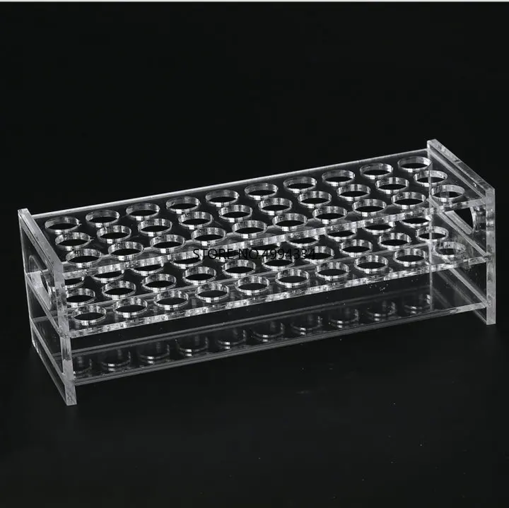 Держатель для пробирки из органического стекла подставка пластика диаметр 13 мм