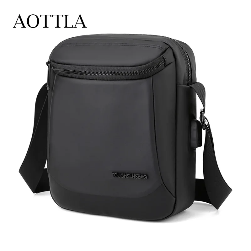 

AOTTLA Crossbody Bags Fashion Trend Small Bag For Men Casual Travel Bag Business Working Men's Bag Teenager Brand Shoulder Bags
