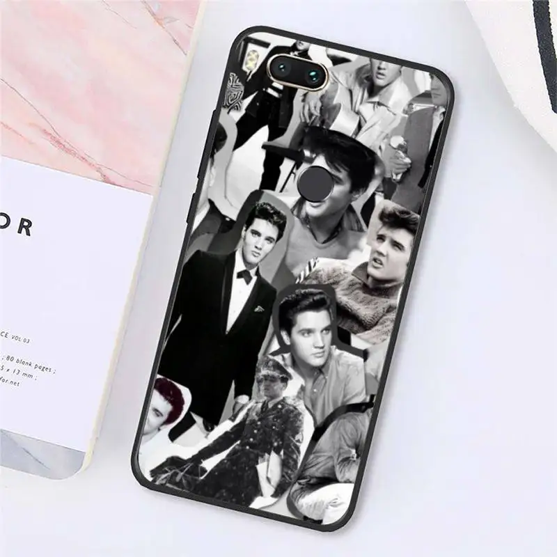 

Elvis Presley famous singer Phone Case For Xiaomi Redmi note 7 8 9 t k30 max3 9 s 10 pro lite Luxury brand shell funda coque