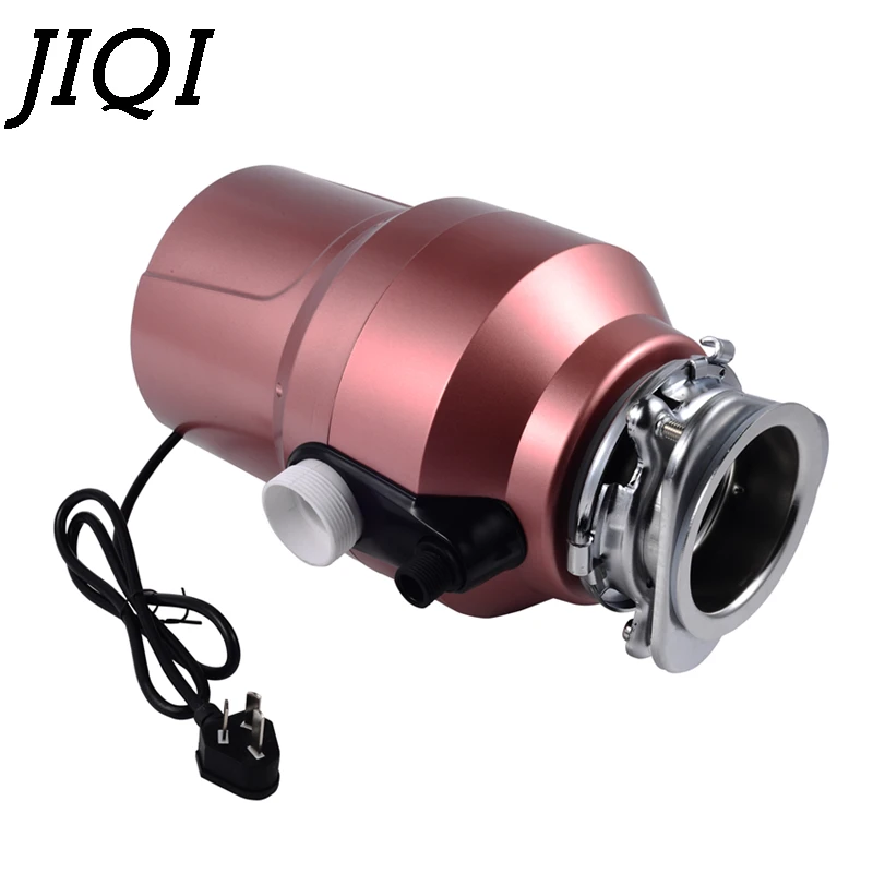 Измельчитель пищевых отходов JIQI кухонный измельчитель из нержавеющей стали 380 Вт