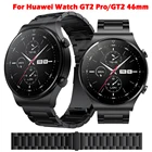 Ремешок из титанового сплава для смарт-часов, браслет для Huawei Watch GT2 Pro GT3 GT 3 2 46 мм, аксессуары для наручных часов