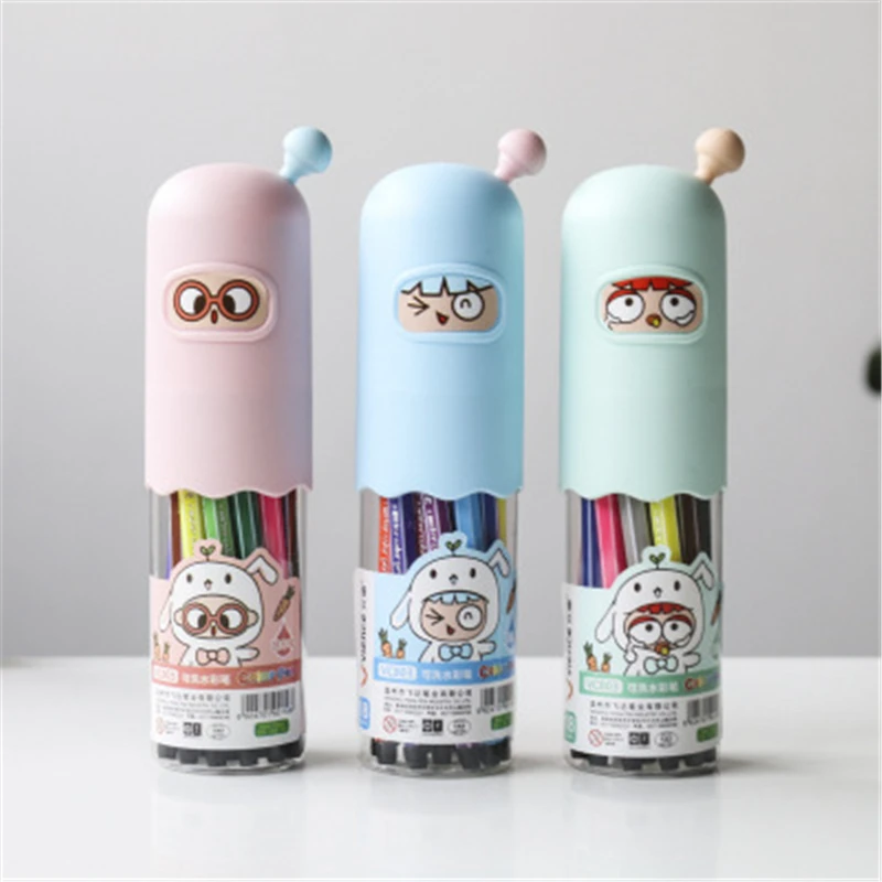 Акварельная ручка маркер для искусства учеников фотоальбом хайлайтер школьные