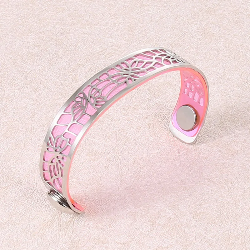 016 Cremo DIY Браслеты-манжеты для женщин Bijoux Yoiumit браслет из нержавеющей стали Manchette Femme Реверсивные кожаные ювелирные изделия - Окраска металла: 016