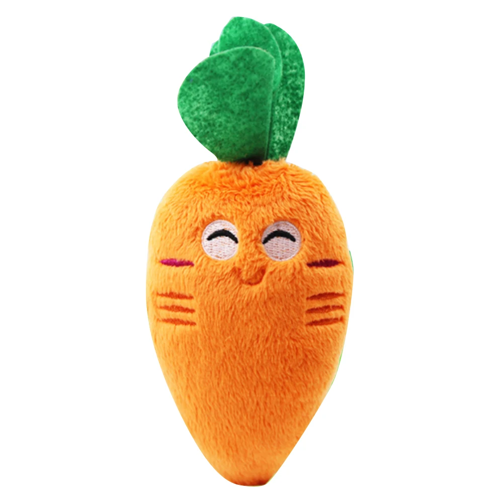G237006A 1PC Cute Pet Dog Cat Plush Soft Fleece Dog Toys Decompression Tool Pet Squeeze Sound Cats Dog Toys Animal Dog Toy Pets 7 - Цвет: G237006A