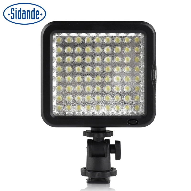 Sidande LED 5021 Видео Фото Лампа для DV видеокамеры и Canon Nikon Pentax Sony Panasonic Olympus цифровые SLR
