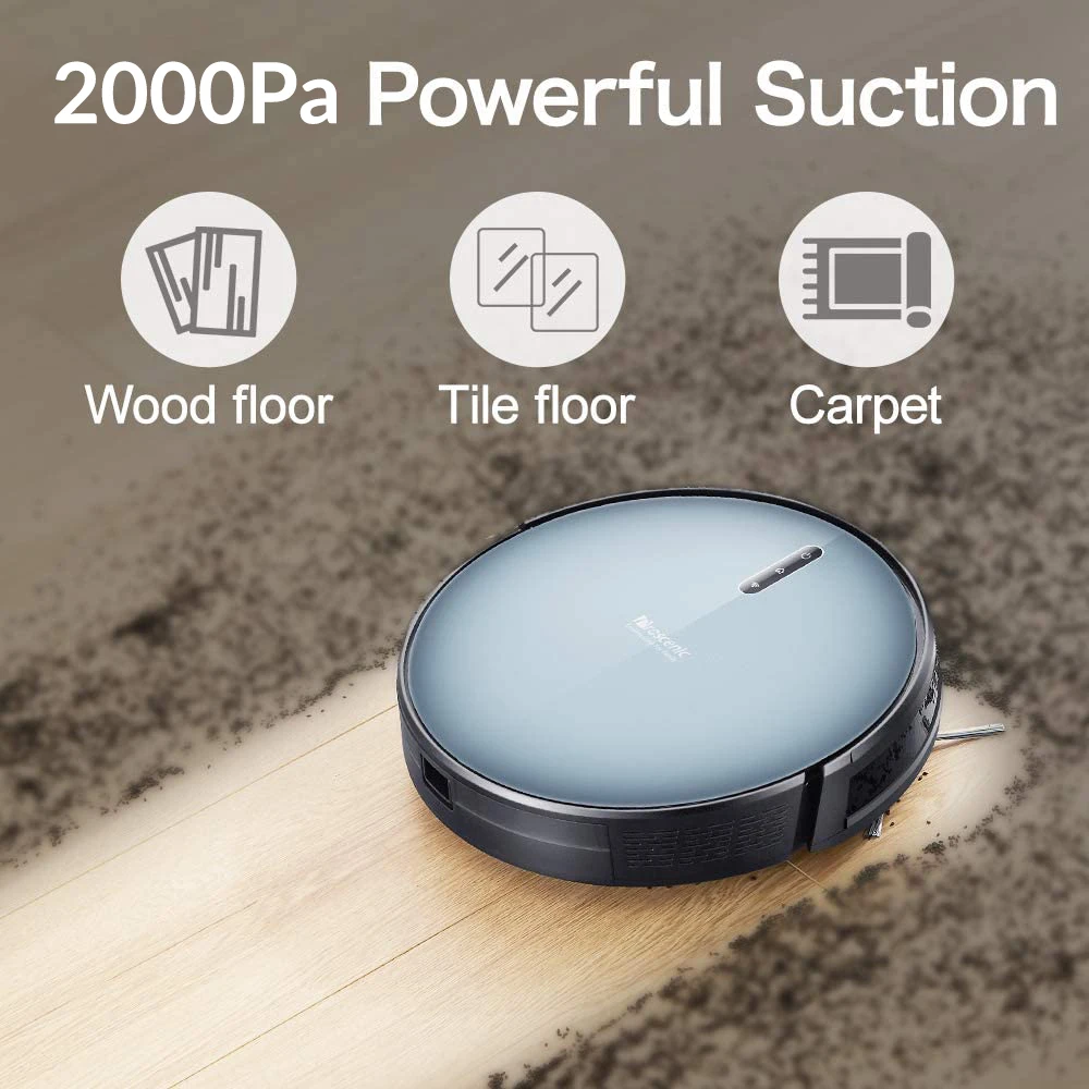 Proscenic 830T робот-пылесос 3 в 1: Saugroboter mit Wischfunktion приложение Управление wlan saugroboter