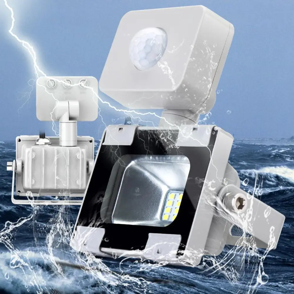 Светодиодный светильник прожектор ультратонкий 10 Вт 220 В Прожектор уличный IP65