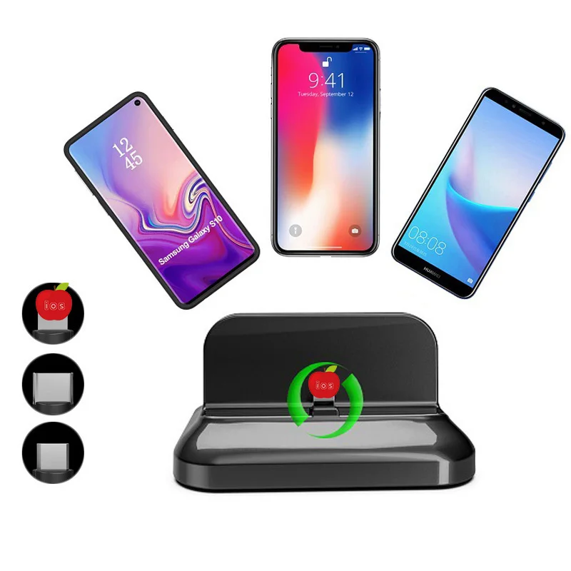 Магнитное зарядное устройство DISOUR для телефонов iphone Huawei док-станция XiaoMi Android Type-C