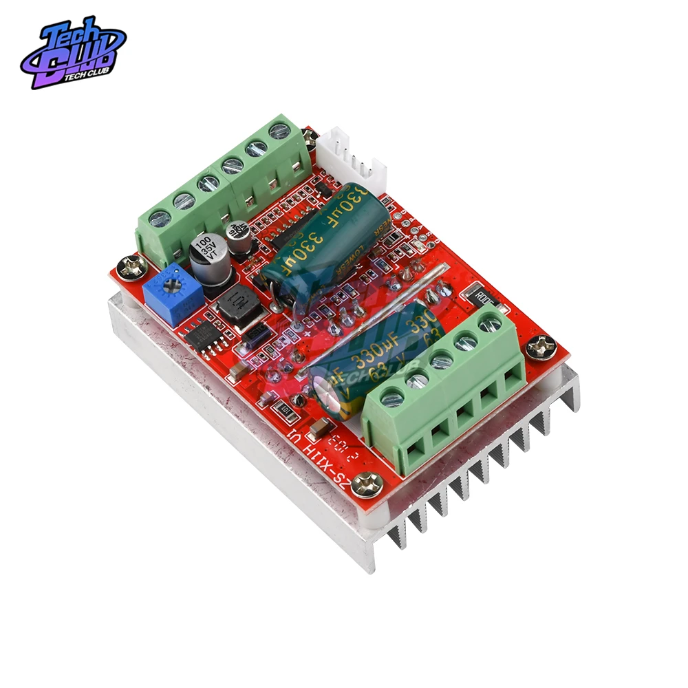 Трехфазный бесщеточный электродвигатель постоянного тока BLDC ШИМ постоянный ток