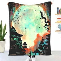 thermal moon throw blanket sheets on the bed blanket on the sofa decorative bedspreads for children throw blankets sofa covers