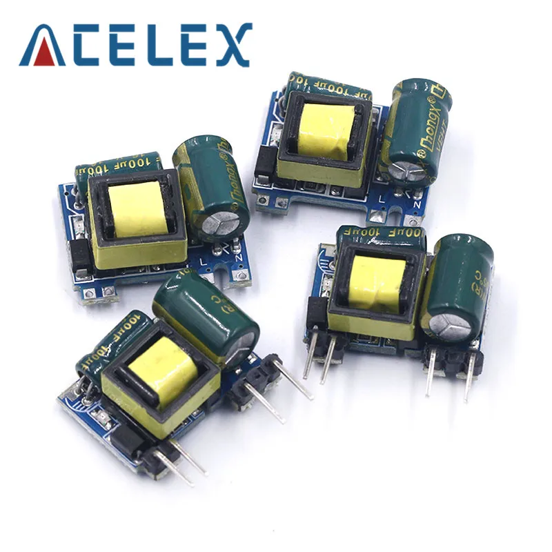 AC DC 5V 700mA 12V 300mA 3 5 W изолированный выключатель Питание понижающий преобразователь