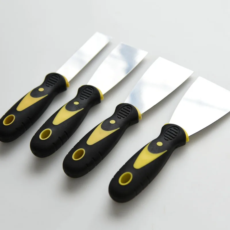 Шпатлевка нож-Скребок Лопата из углеродистой стали пластиковая ручка штукатурка