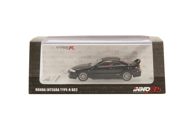 Inno64 1: 64 Honda Integra фон для фотографирования в технике Tye R DC2 1996 черный литой модельный автомобиль