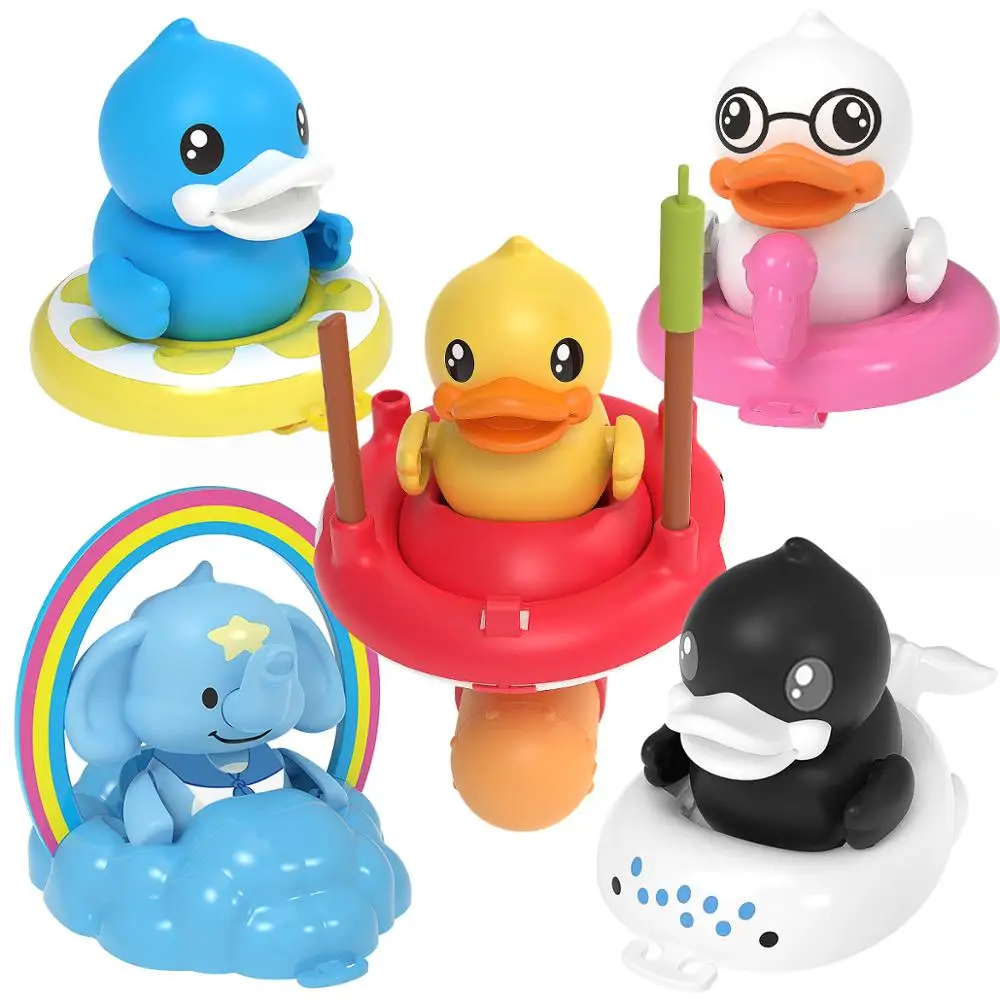 Детская ванночка плавающая игрушка козлёнок нырок плавательный кольцо Ванная