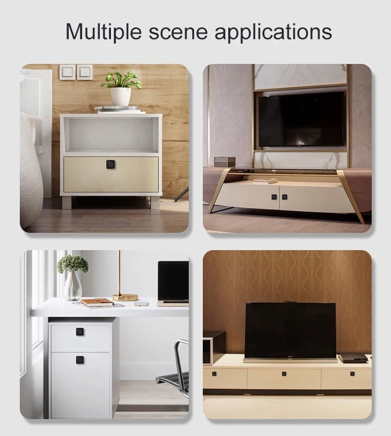 

Intelligent Fingerprint Lock Drawer Lock Shoe Cabinet Letter Box Fingerprint Lock Smart Fingerprint Anti-Theft Security Lock