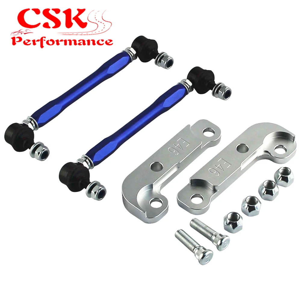 Комплект поворотных звеньев для тюнинга дрифта 25% 30% + Sway Bar подходит BMW E46 98 06