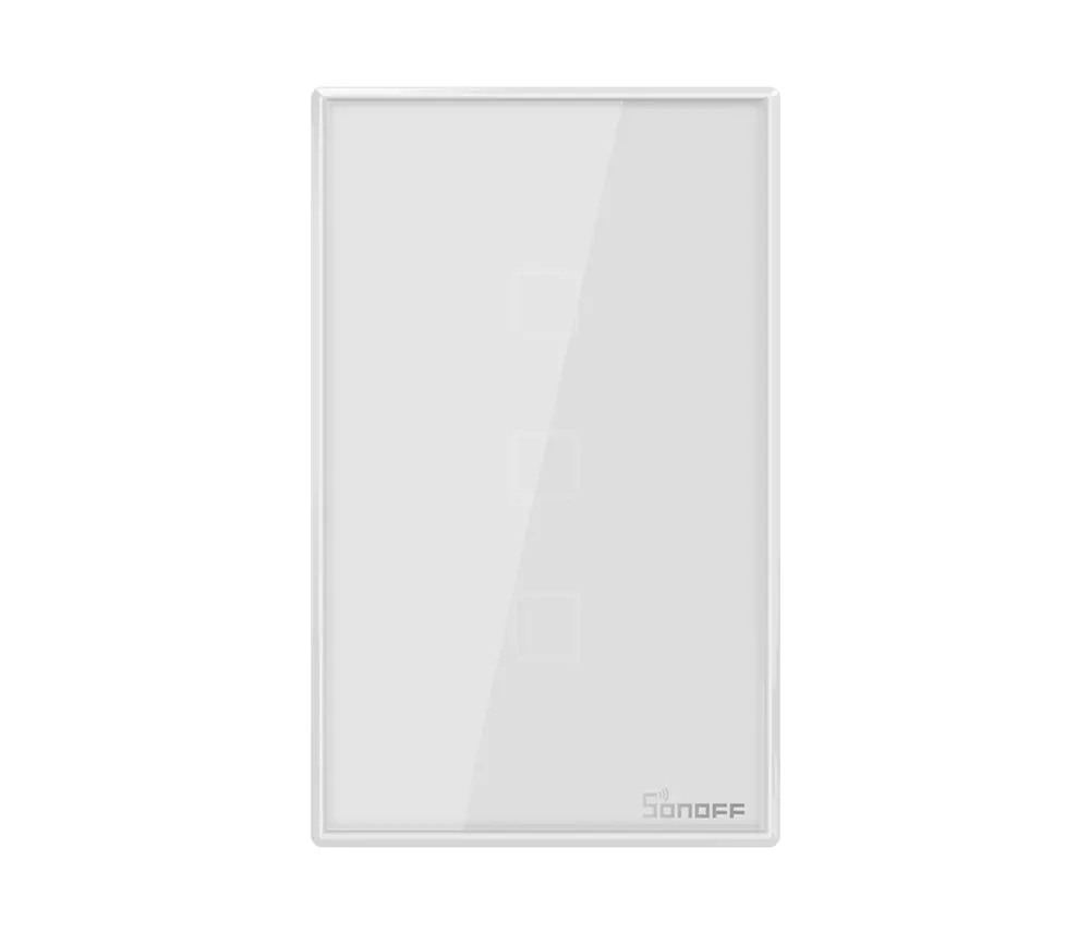 Itead Sonoff T0US 120 Размеры 1/2/3 TX настенных выключателей Дистанционное управление переключатель Wi-Fi с границы работает с Alexa Google Home