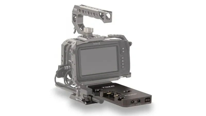 Пластина аккумуляторной батареи Tilta с позолоченным креплением для камеры BMPCC 4K 6K