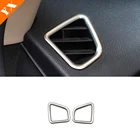 Для Suzuki SX4 S-Cross 2014-2018 аксессуары для интерьера автомобиля Передняя приборная панель Кондиционер Выход AC вентиляционное отверстие Декор наклейка крышка отделка